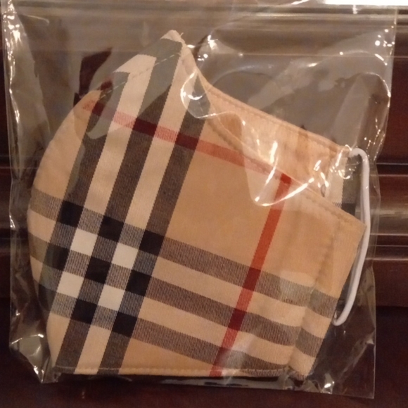 None Accessories - Burberry like facemask NWT